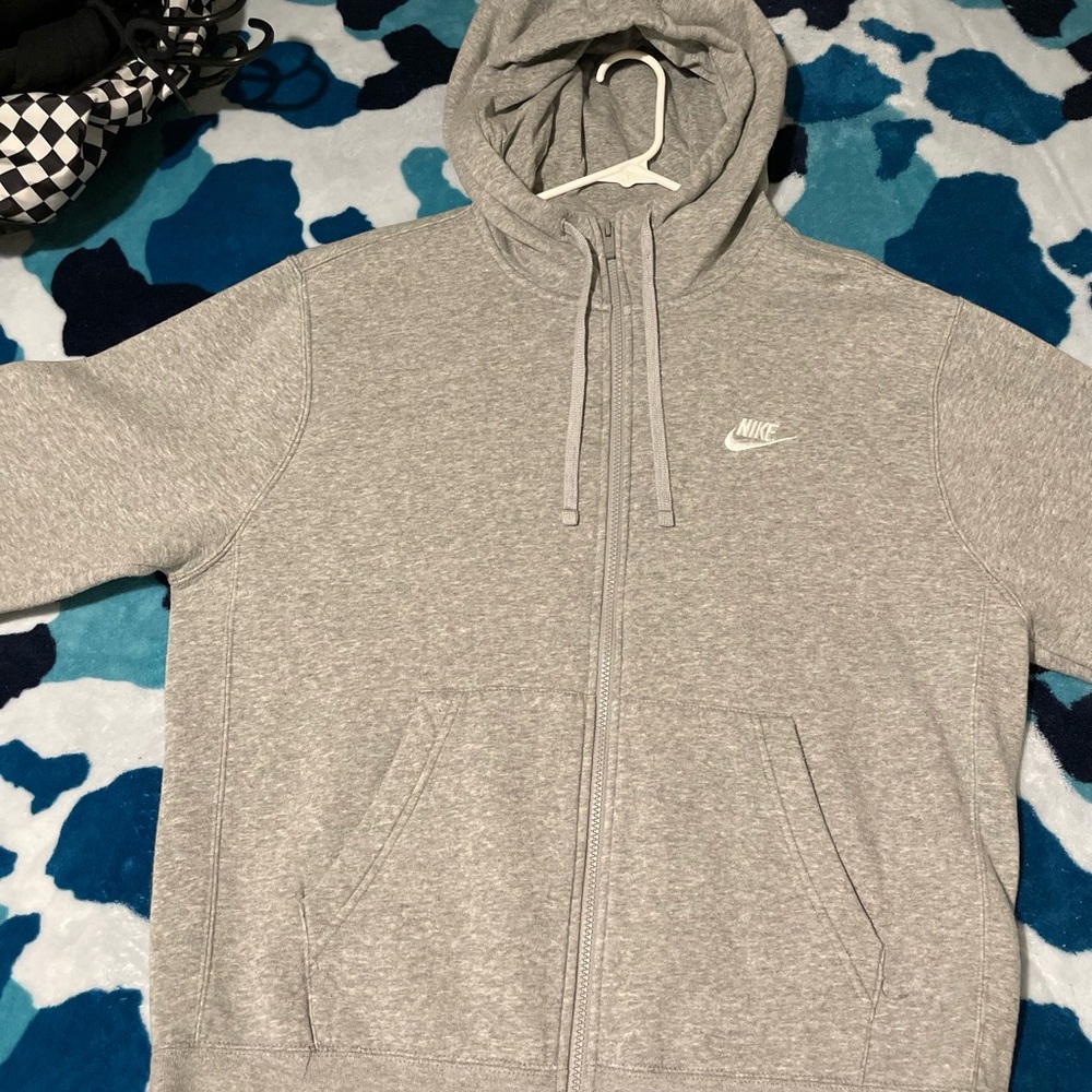 Nike Heather Gray Hoodie